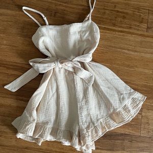 Light tan romper